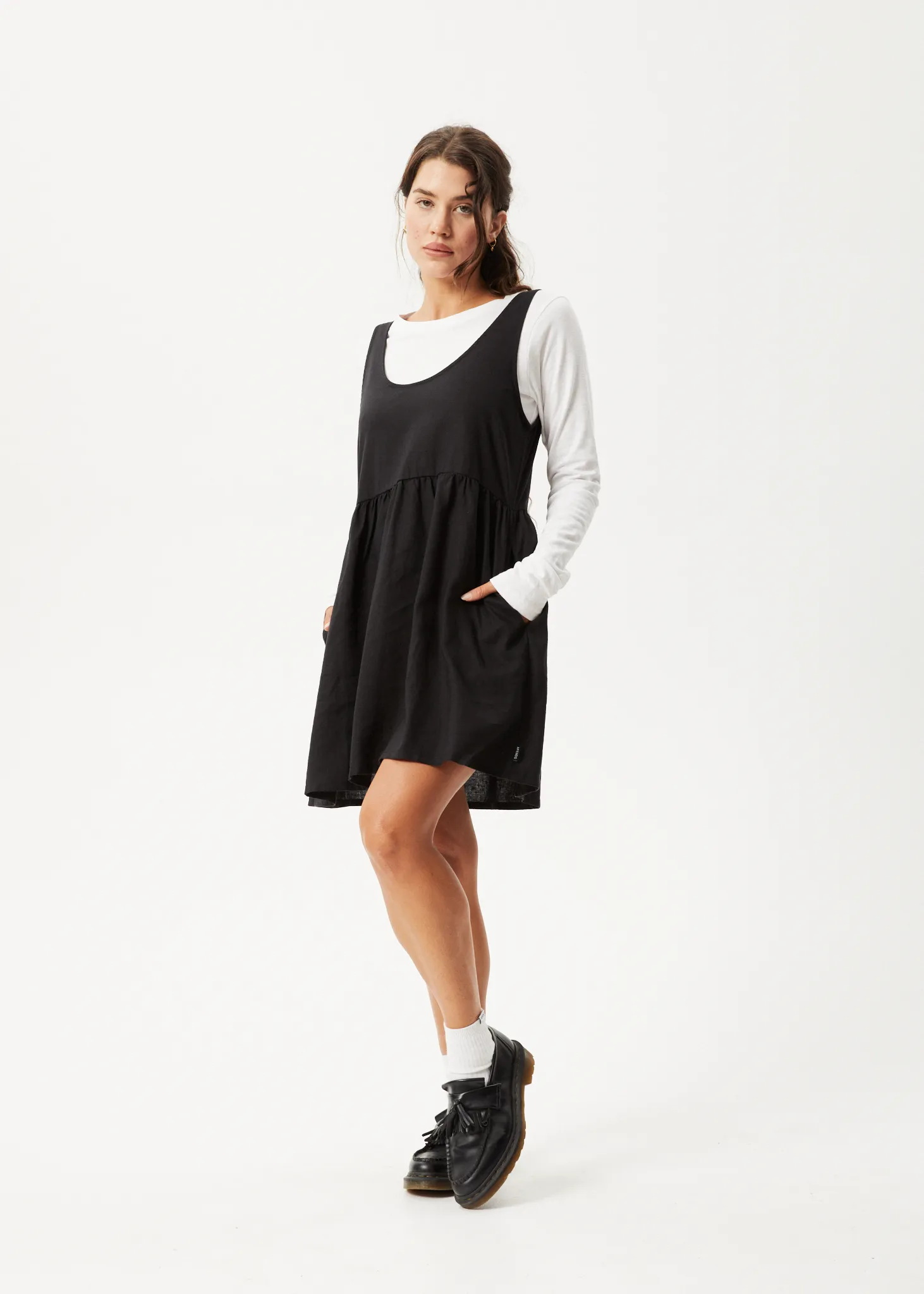 AFENDS Womens Jesse - Mini Dress - Black