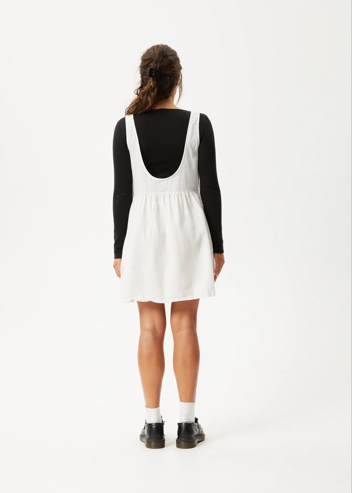 AFENDS Womens Jesse - Mini Dress - Natural
