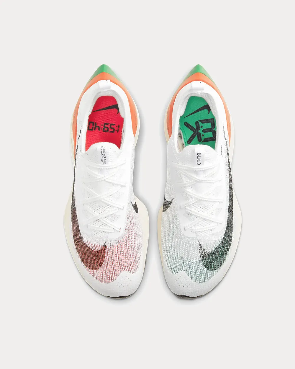 Air Zoom Alphafly NEXT% Eliud White/Lucky Green Running Shoes