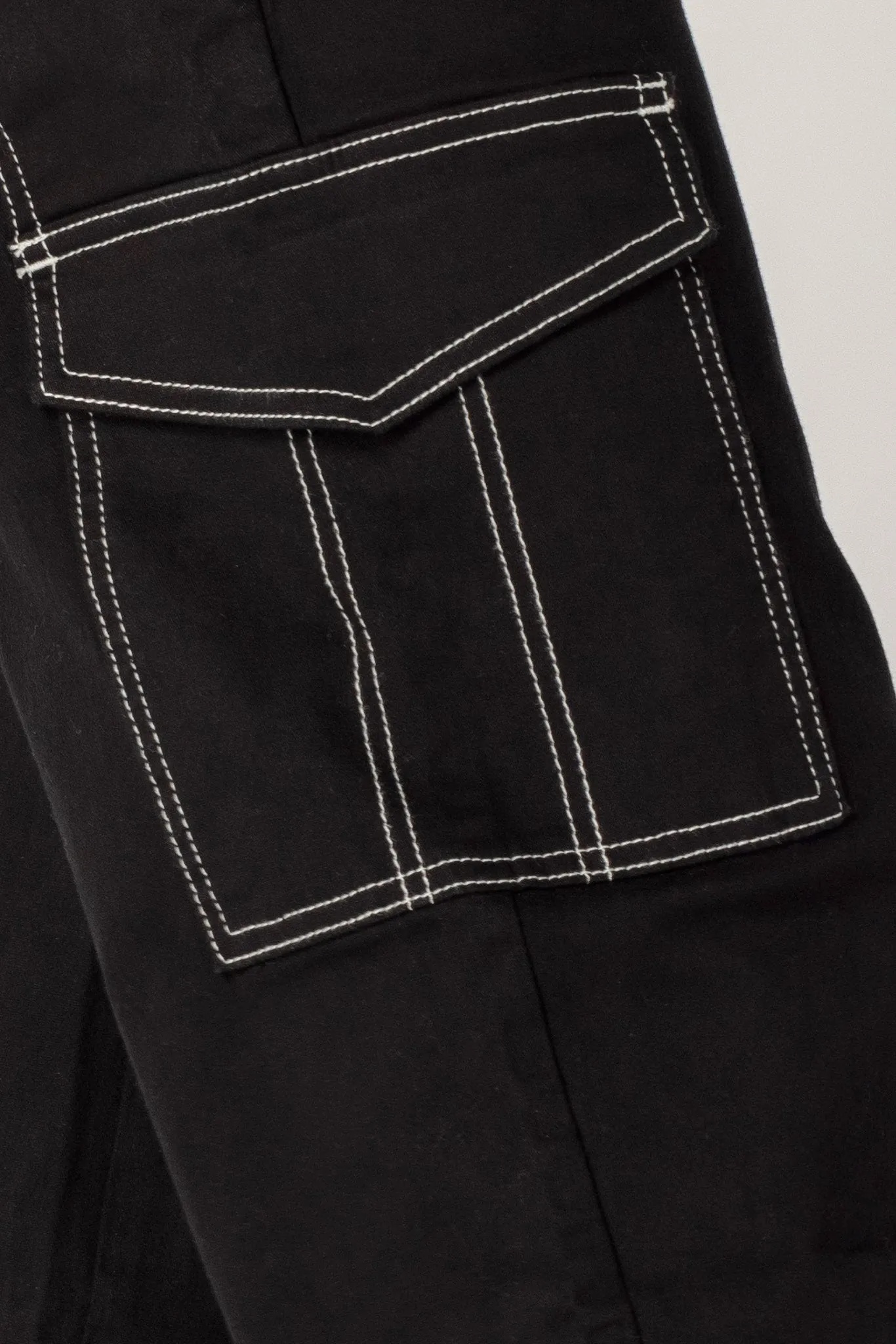 Almost Famous Black Skater Jean with Contrast Stitching