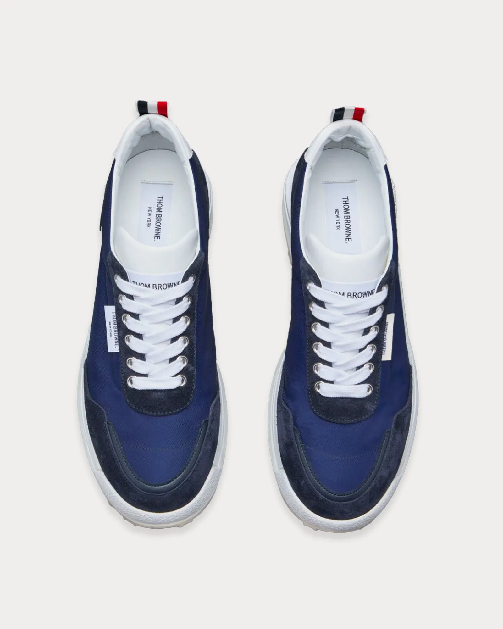 Alumni Eco Nylon Navy / White Low Top Sneakers