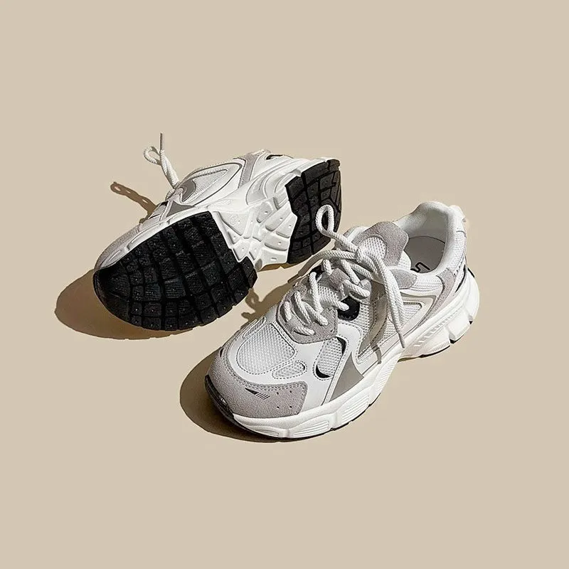 American Running Breathable Mesh Thick-Soled Sport Women's Shoes