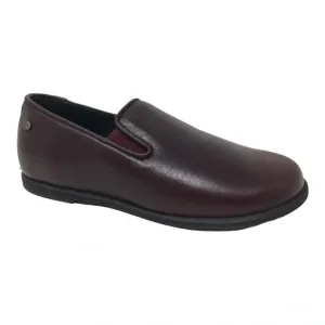 Benji - Bordo Soft Leather Slip On for Boy/Girl by Manuela de Juan