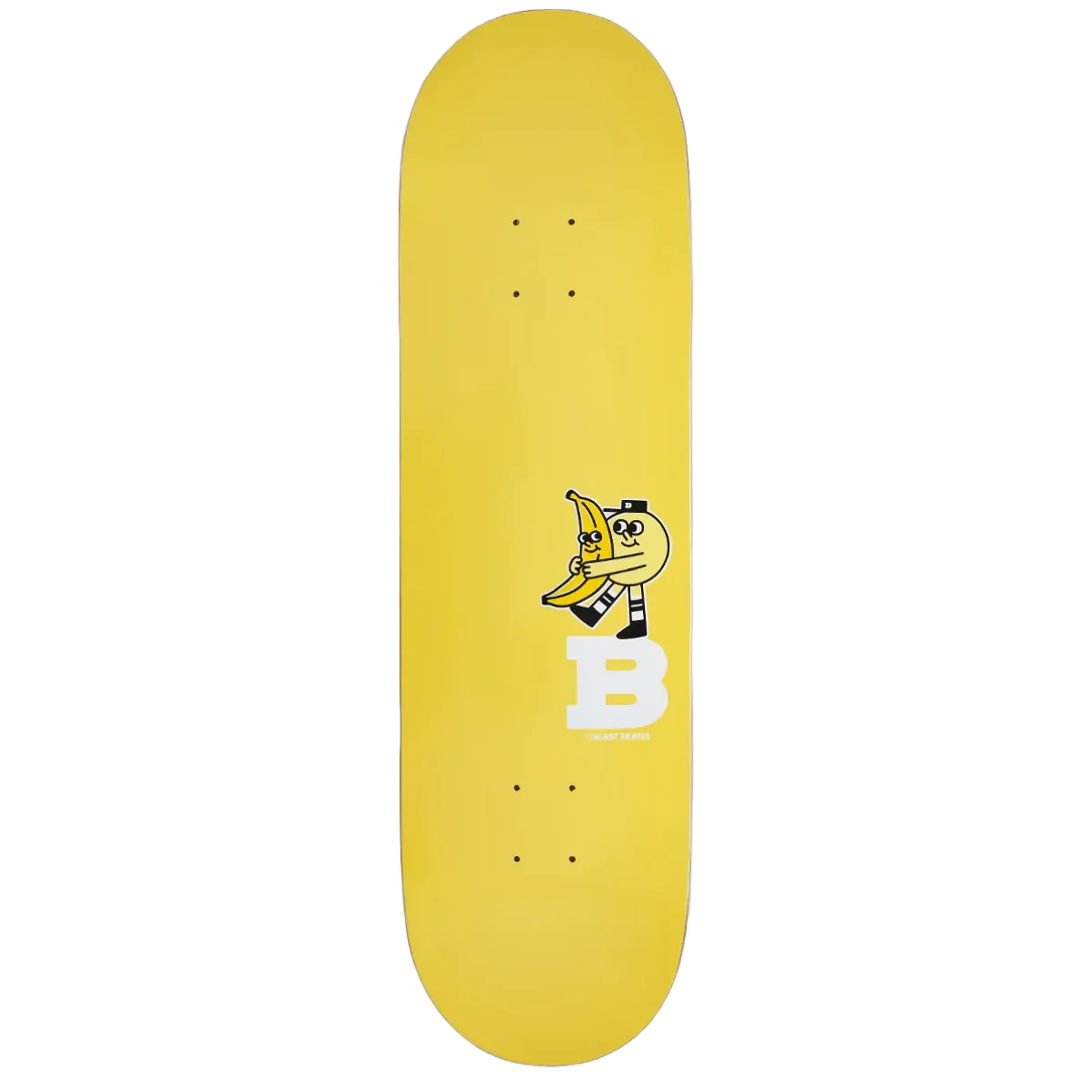 Blast Skates - Fruity Bunch Skate n Sniff Banana Scent Deck - 8.75”
