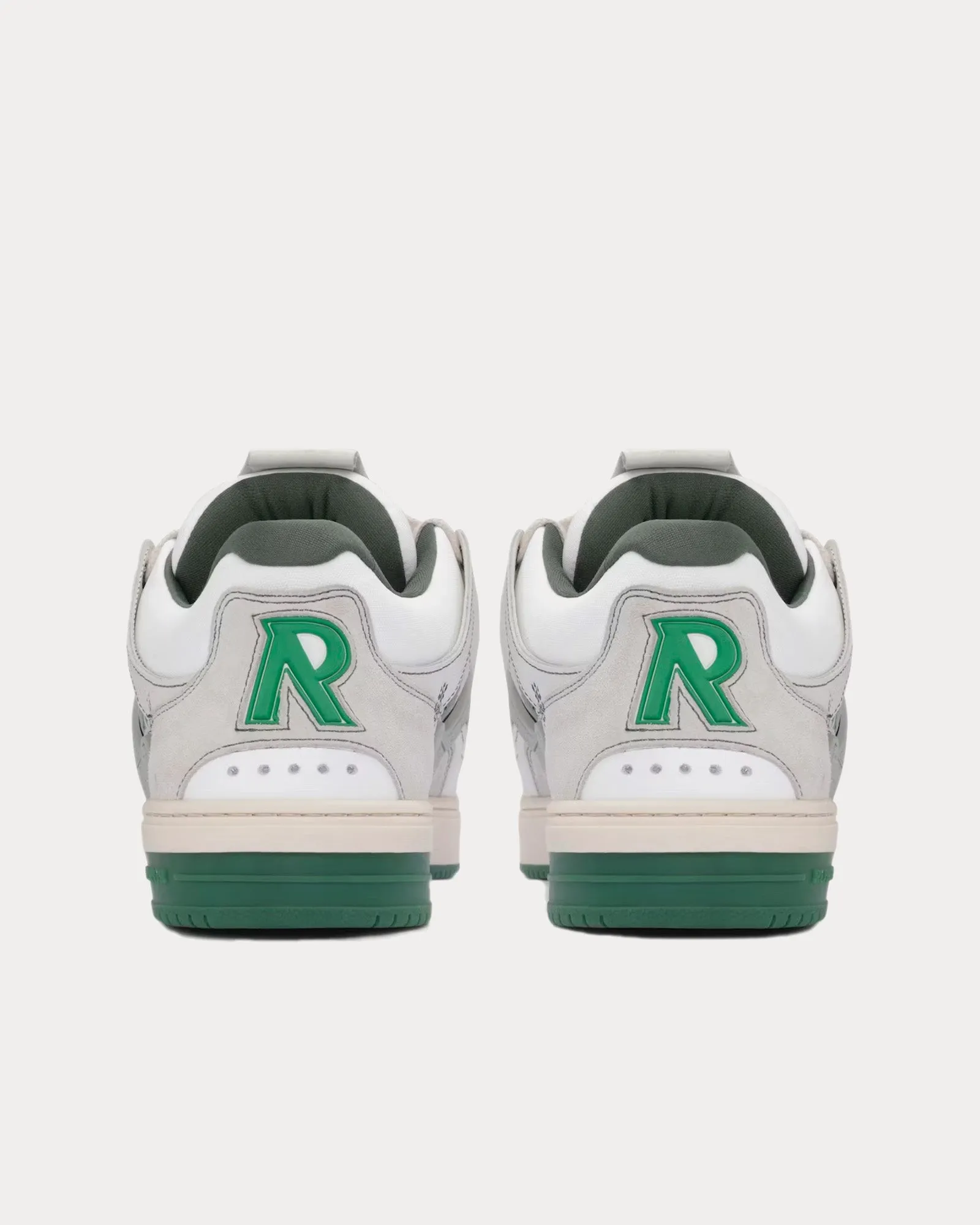 Bully Grey Iron / Island Green Low Top Sneakers
