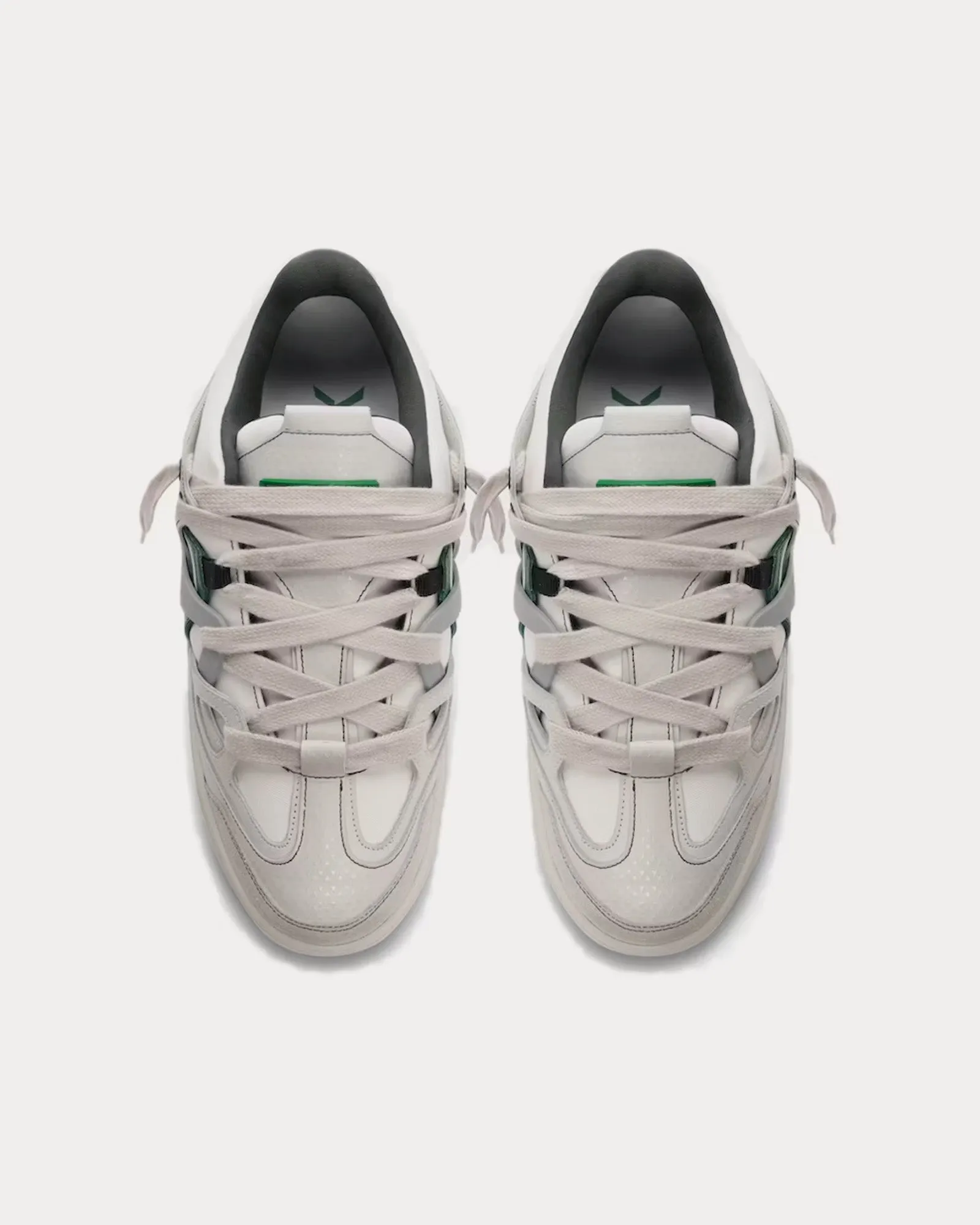 Bully Grey Iron / Island Green Low Top Sneakers