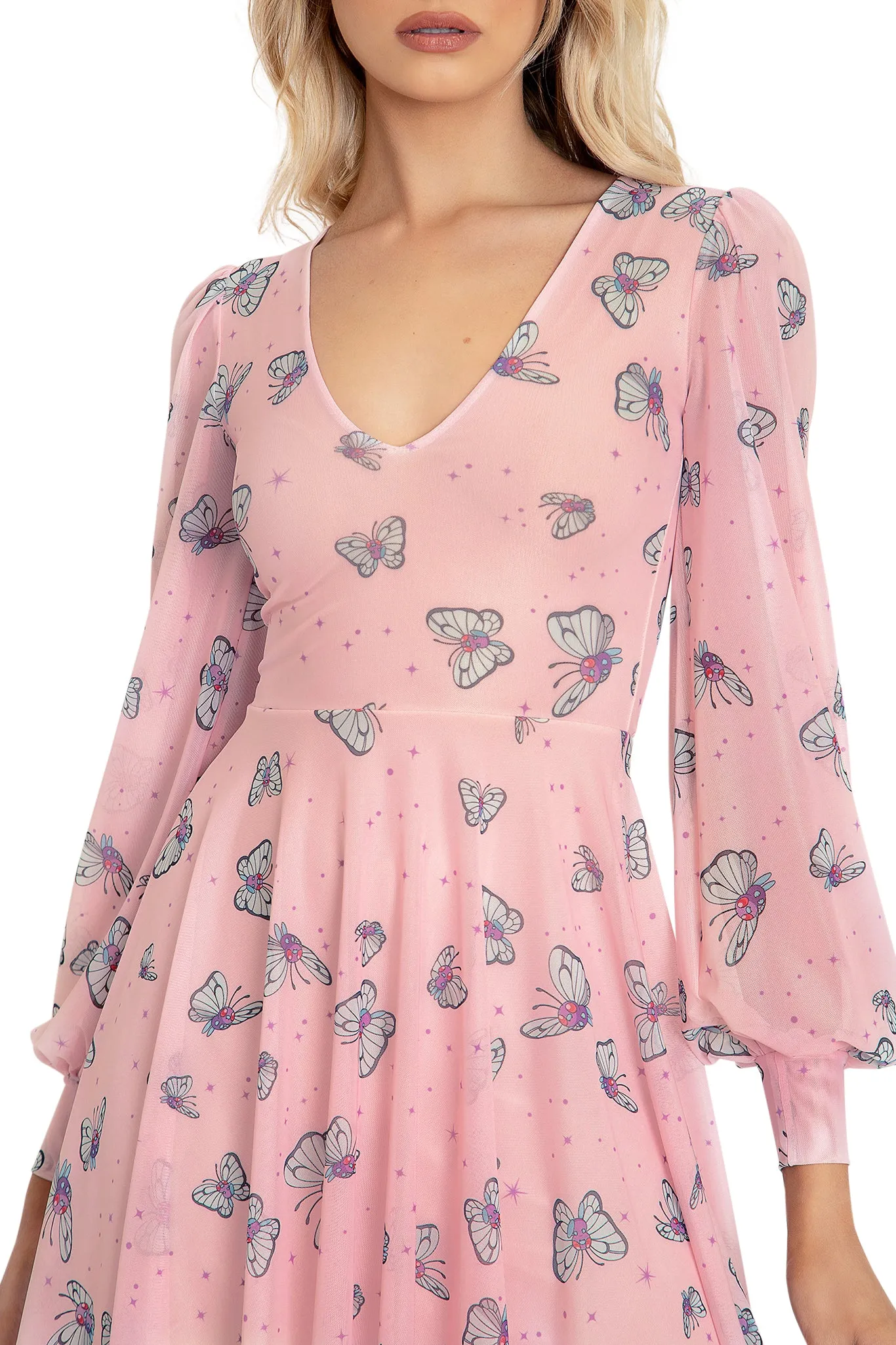 Butterfree Sheer Romance Dress