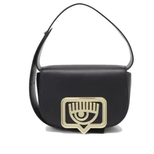 CHIARA FERRAGNI ROUND BLACK BAG
