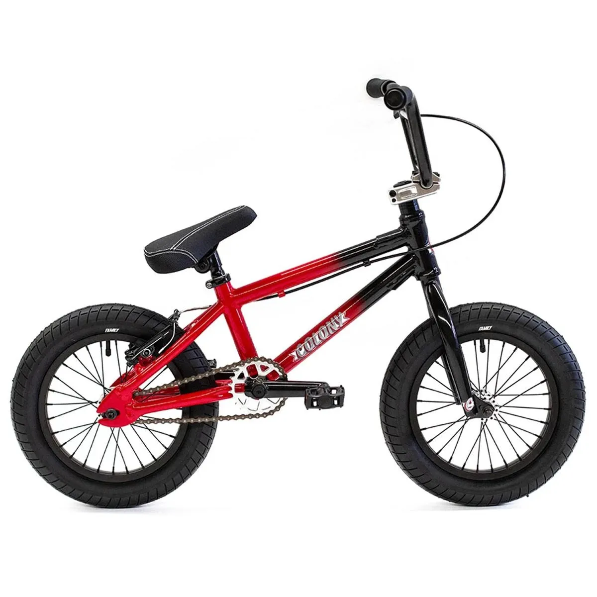 Colony Horizon 14" Complete BMX Bike - Black/Red Fade