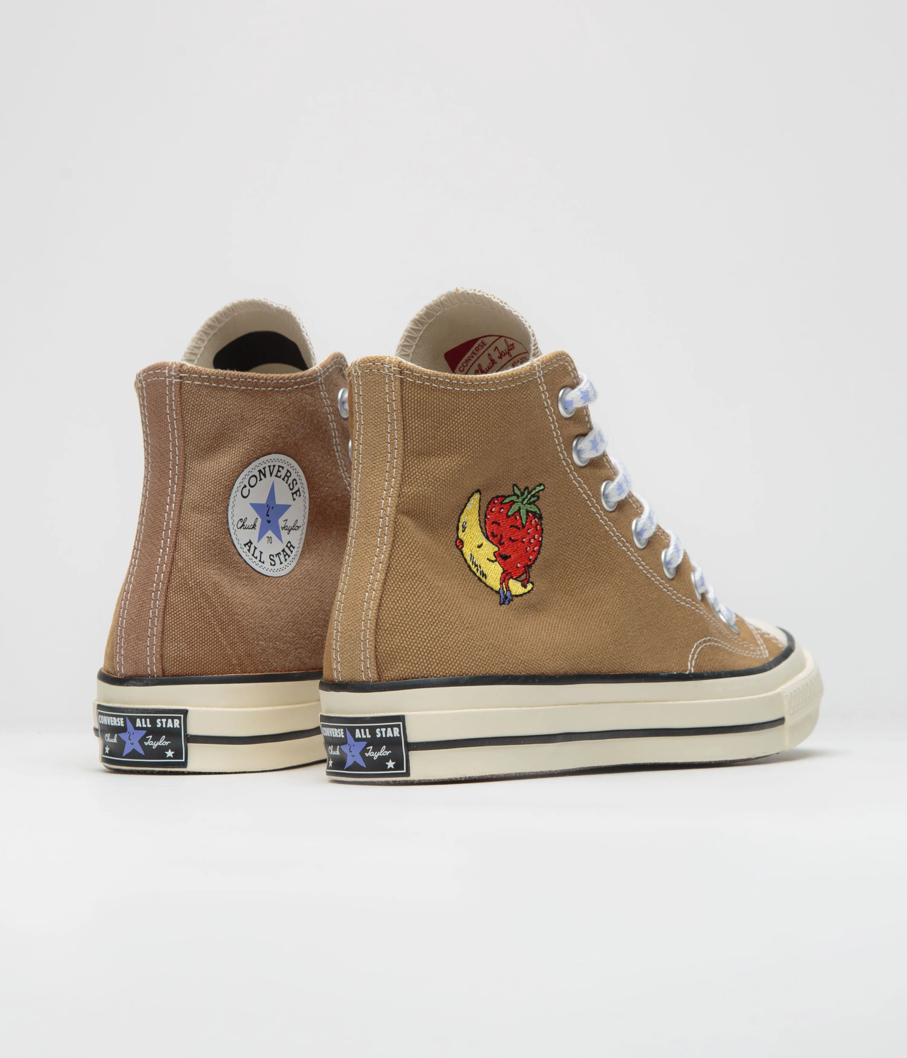Converse x Sky High Farm Chuck 70 Hi Shoes - Brown / Egret