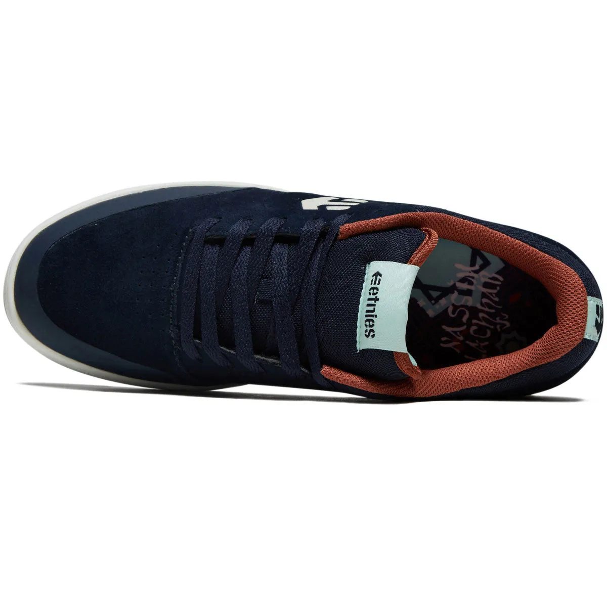 Etnies Marana Shoes - Navy/Brown/White