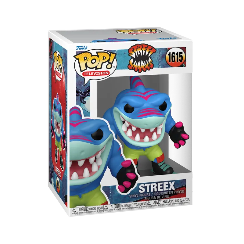 Funko Pops! Television - Street Sharks - Streex #1615