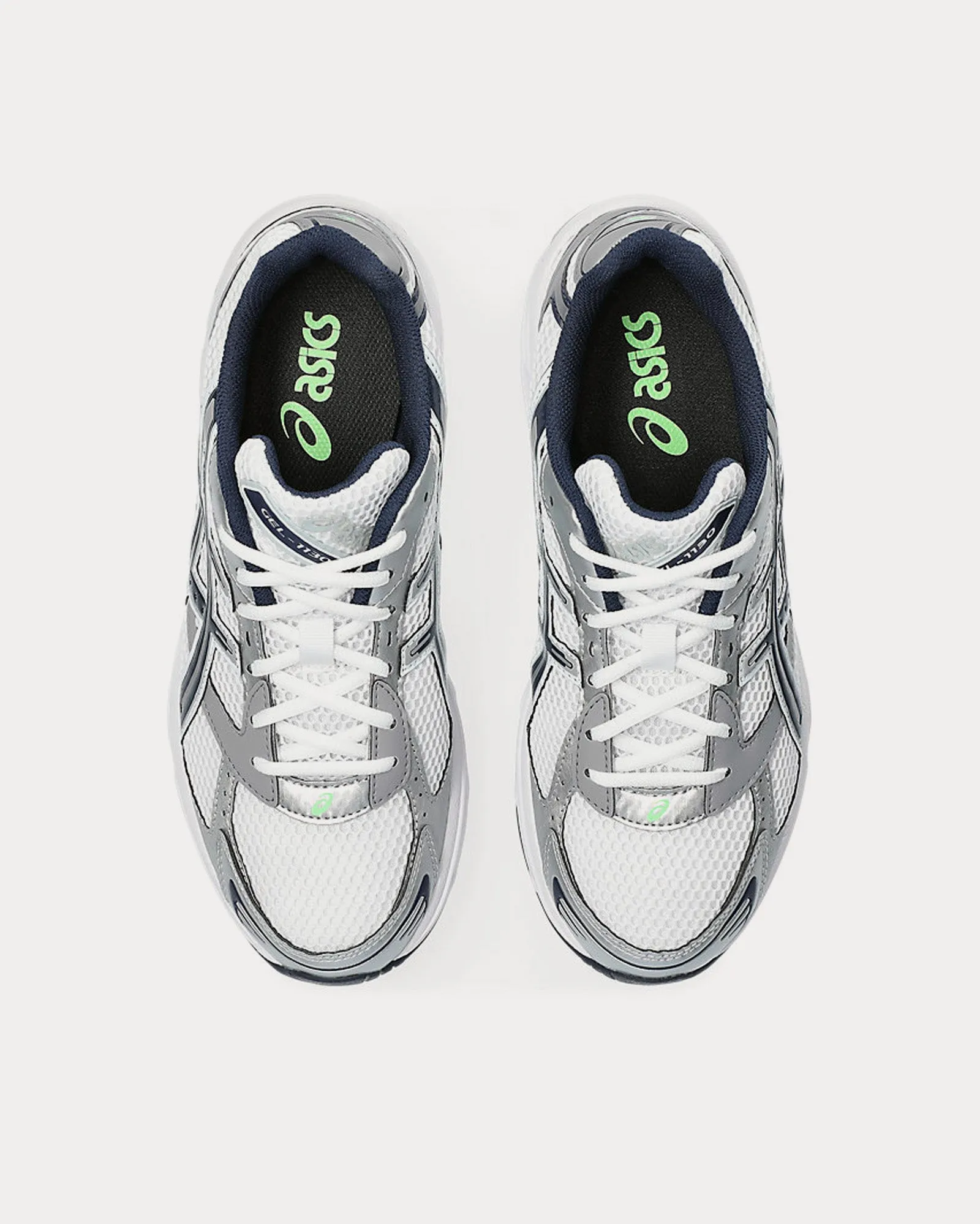 Gel-1130 White / Mid Grey Low Top Sneakers
