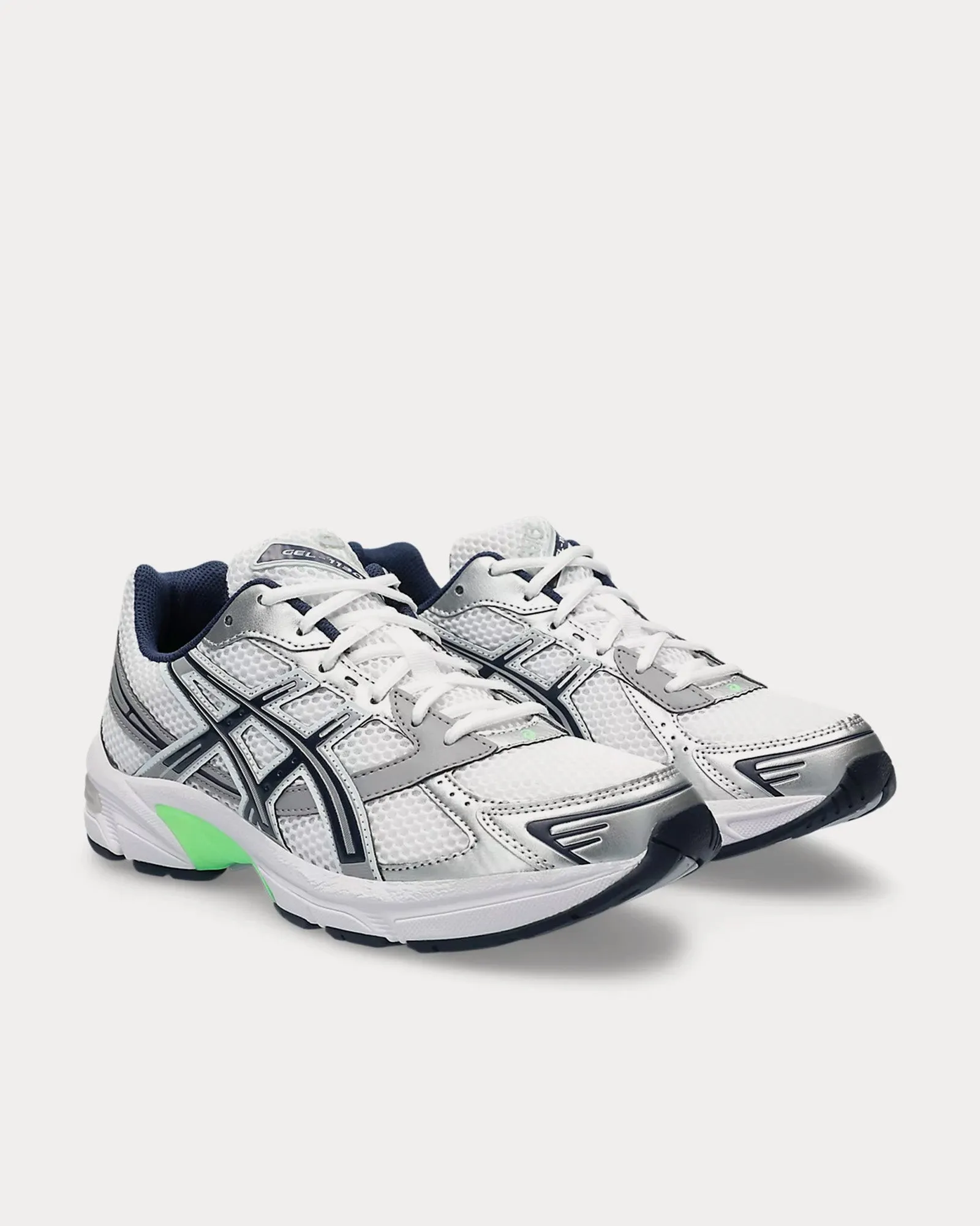 Gel-1130 White / Mid Grey Low Top Sneakers