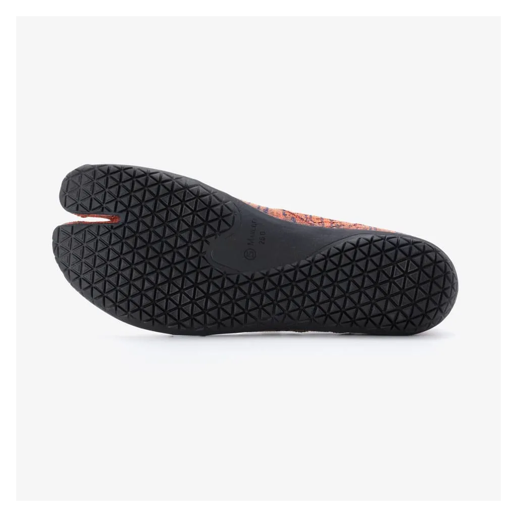 hitoe (Training Shoes Tabi) (Zebra Orange)