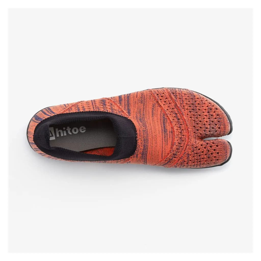 hitoe (Training Shoes Tabi) (Zebra Orange)