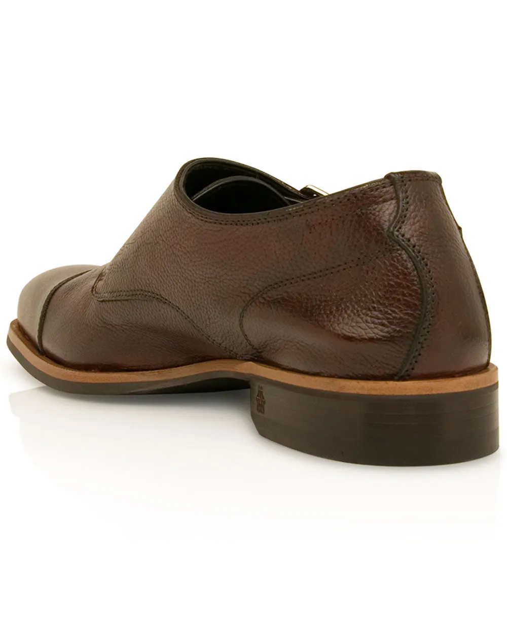 Isernia Monk Strap in Bolet
