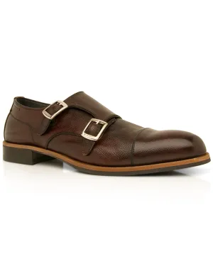 Isernia Monk Strap in Bolet