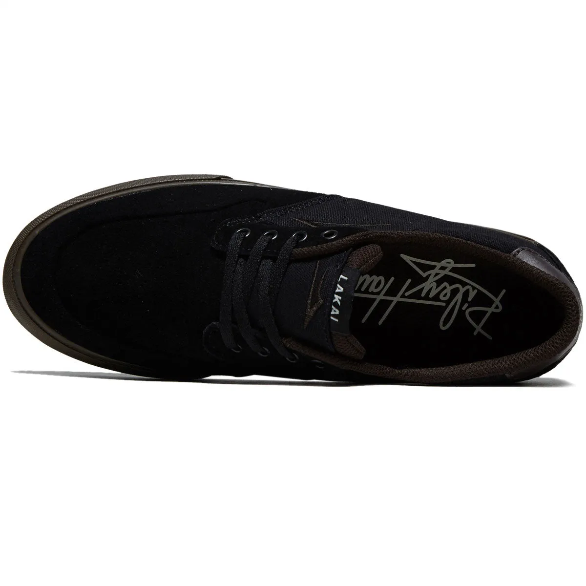 Lakai Riley 3 Shoes - Black/Gum Suede