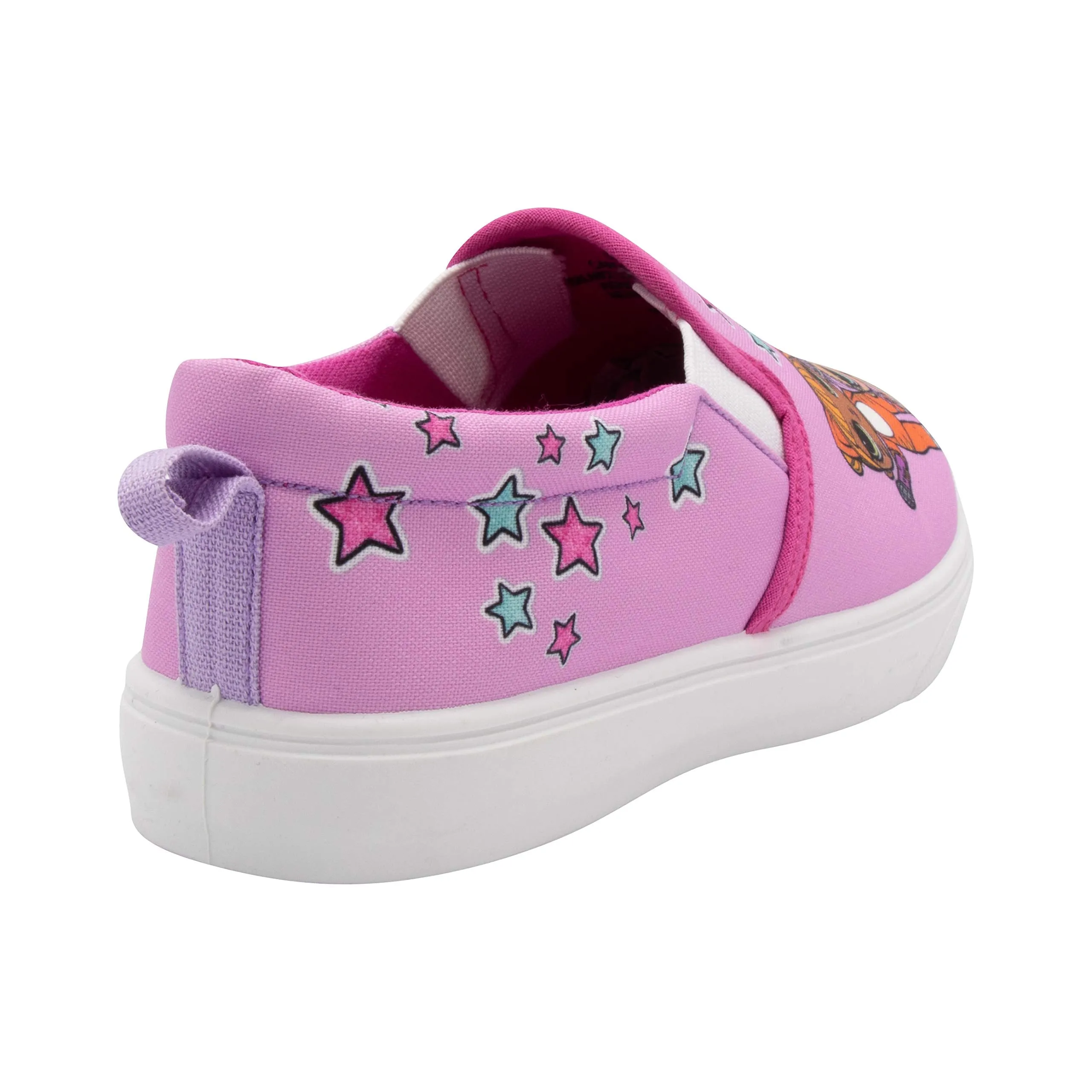 L.O.L. Surprise! Girls Slip-On Canvas Sneaker; Pink Size 12