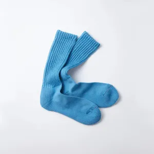 Loose Pile Crew Socks (M. Blue)