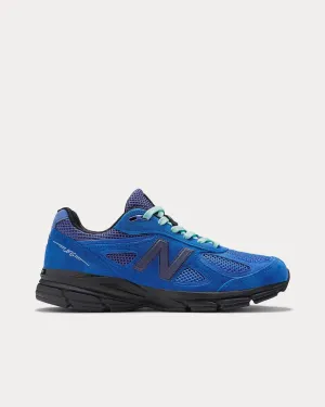 Made in USA 990v4 'Keisha' Blue Low Top Sneakers