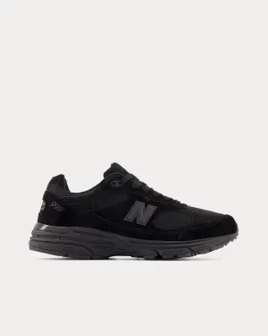 Made in USA 993 Black Low Top Sneakers