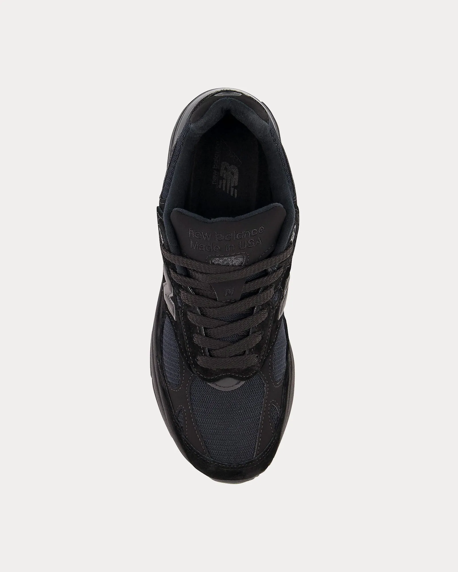 Made in USA 993 Black Low Top Sneakers