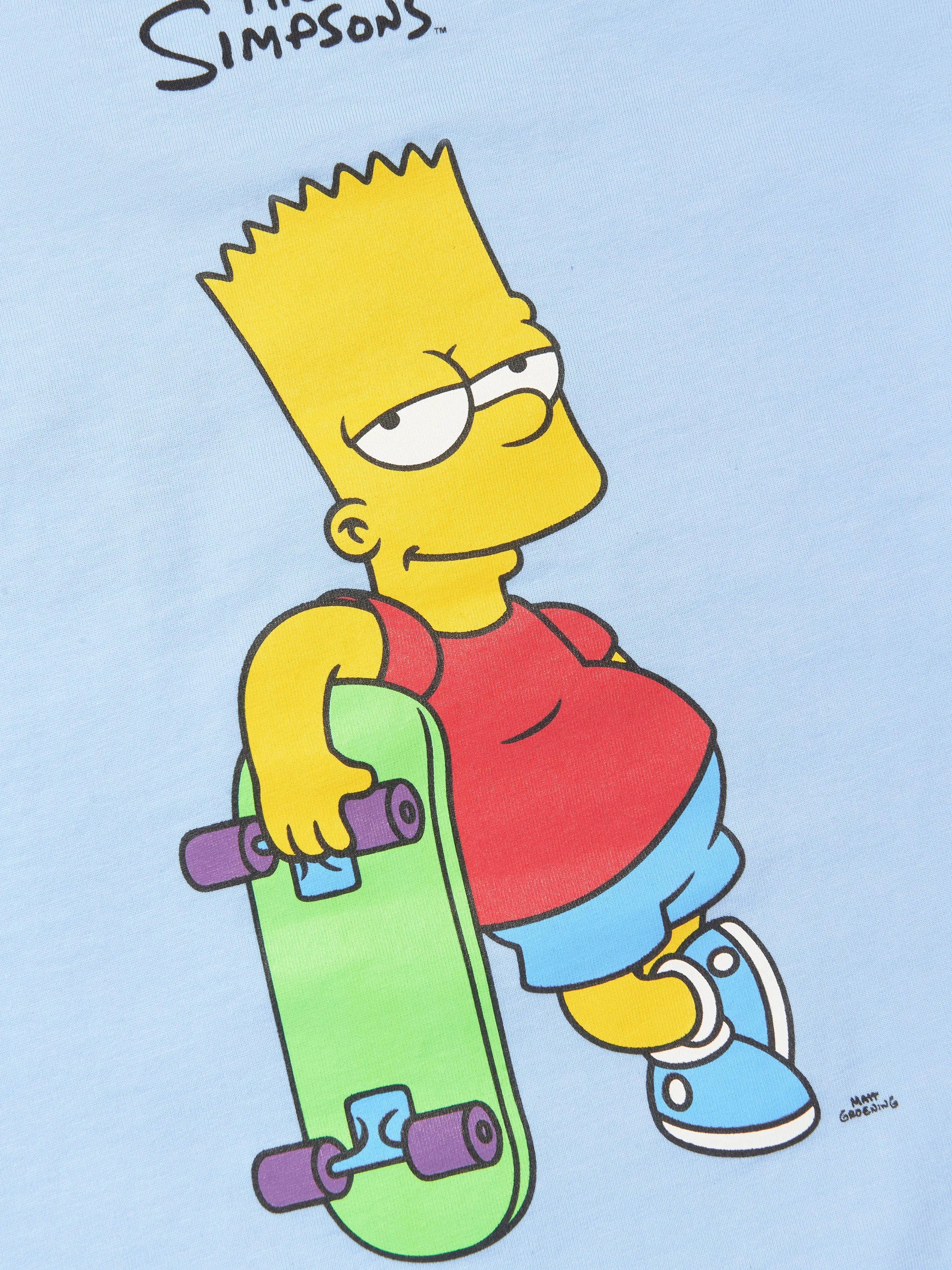 MC2 Saint Barth Boys Bart Skater T-Shirt in Blue