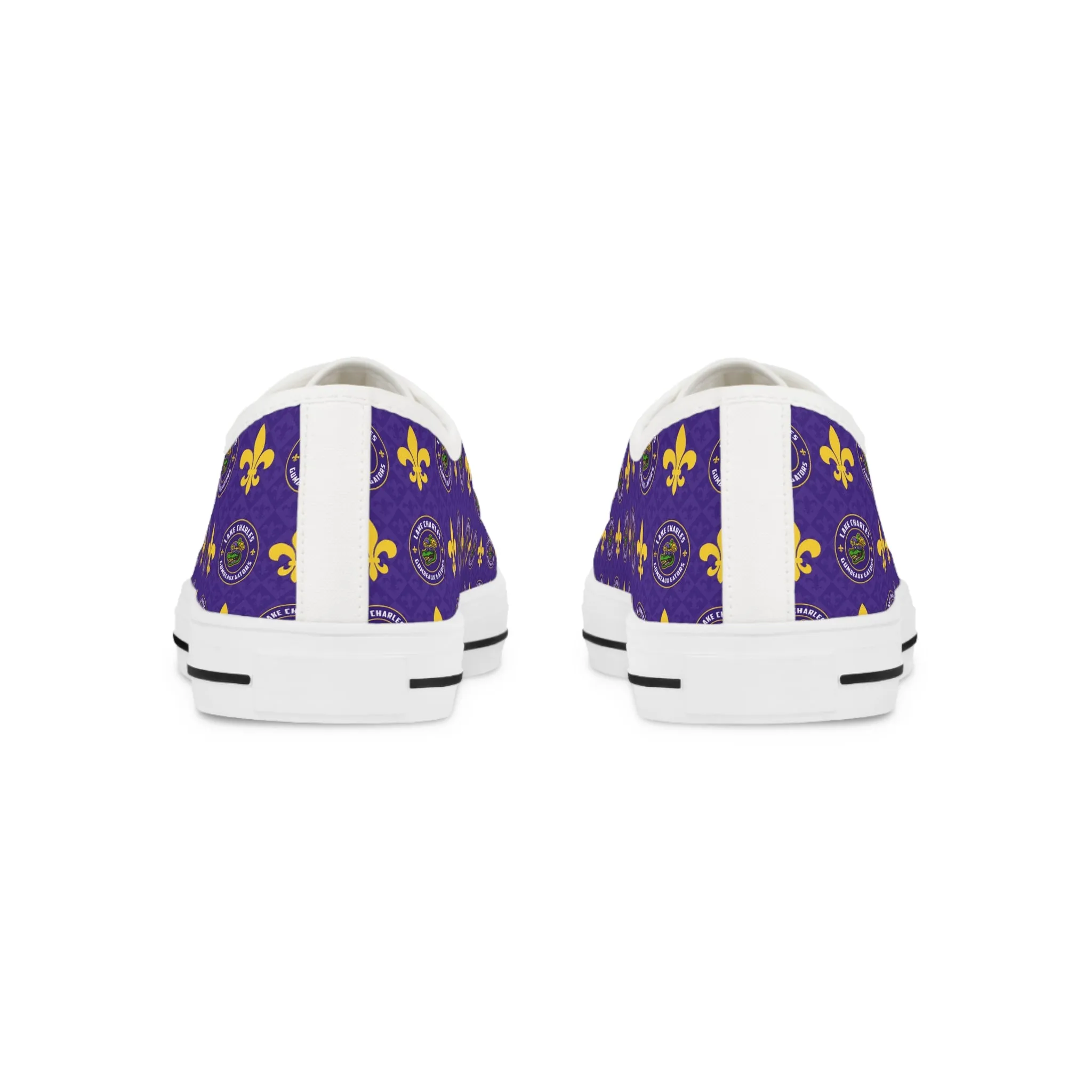 Men's Fleur-de-Lis Low Top Sneakers