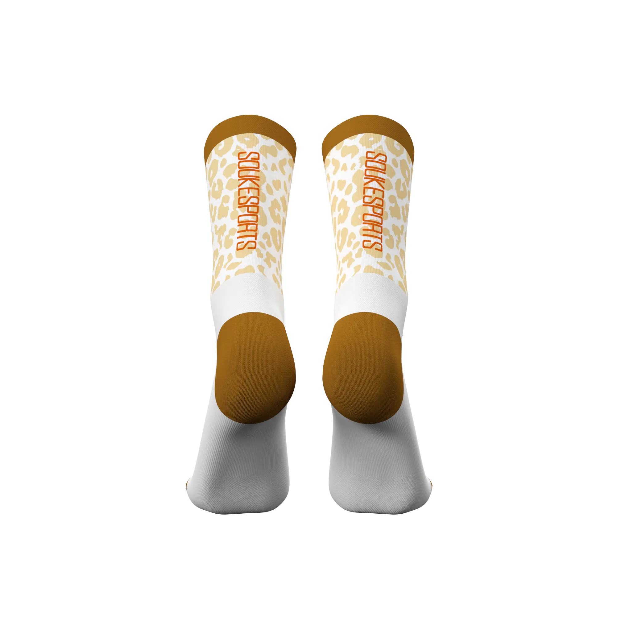 Men's Women's Cycling Socks Heat Absorption PS06-Coffee