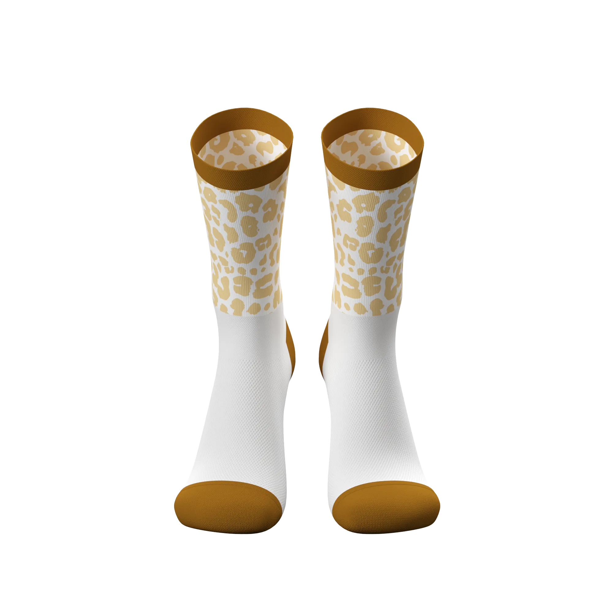 Men's Women's Cycling Socks Heat Absorption PS06-Coffee