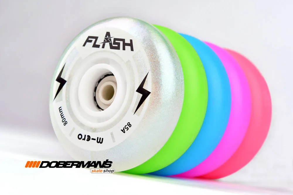 Micro Skates Flash wheels LED - Ruedas para Patines - Patines con Luces