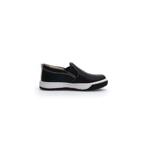 NATURINO - Savona Boys Savona Leather Navy Slip On
