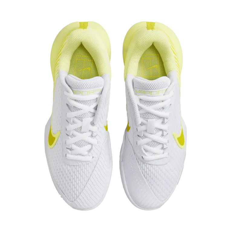 Nike Womens Air Zoom Vapor Pro 2 (White/Yellow)