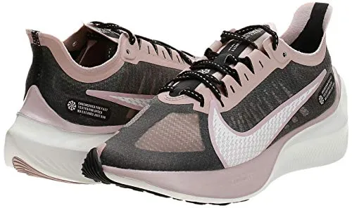 Nike Women's WMNS Zoom Gravity Black/Platinum Tint-Stone Mauve Running Shoes-5 Kids UK (BQ3203)