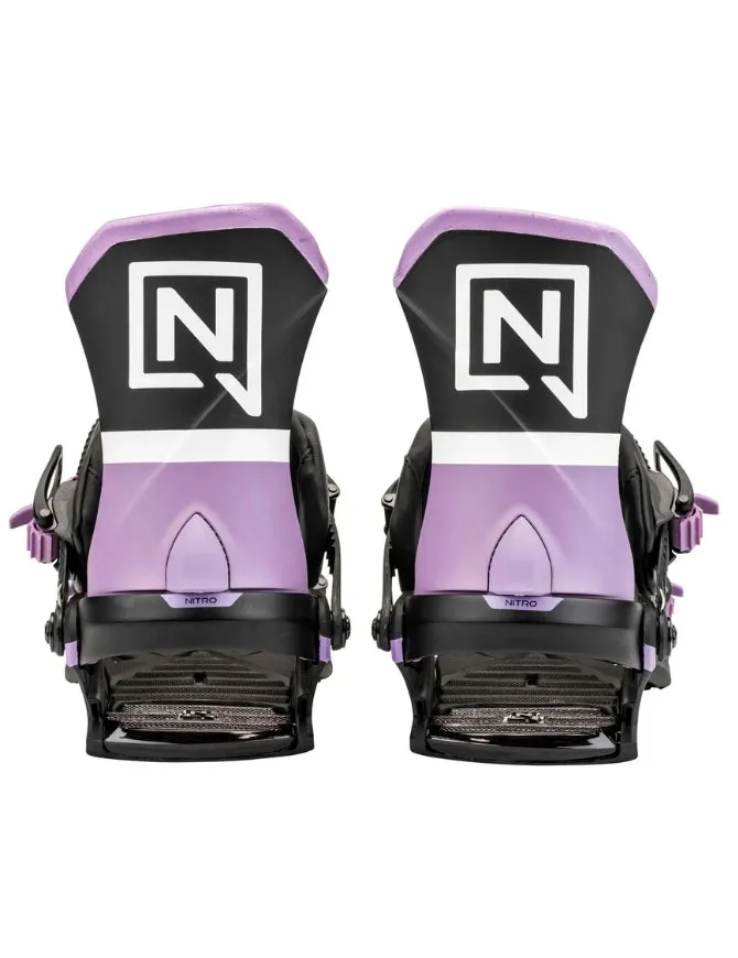 Nitro Men's Team Pro Snowboard Binding 2025 | Lilac