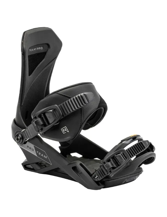 Nitro Men's Team Pro Snowboard Binding 2025 | Ultra Black