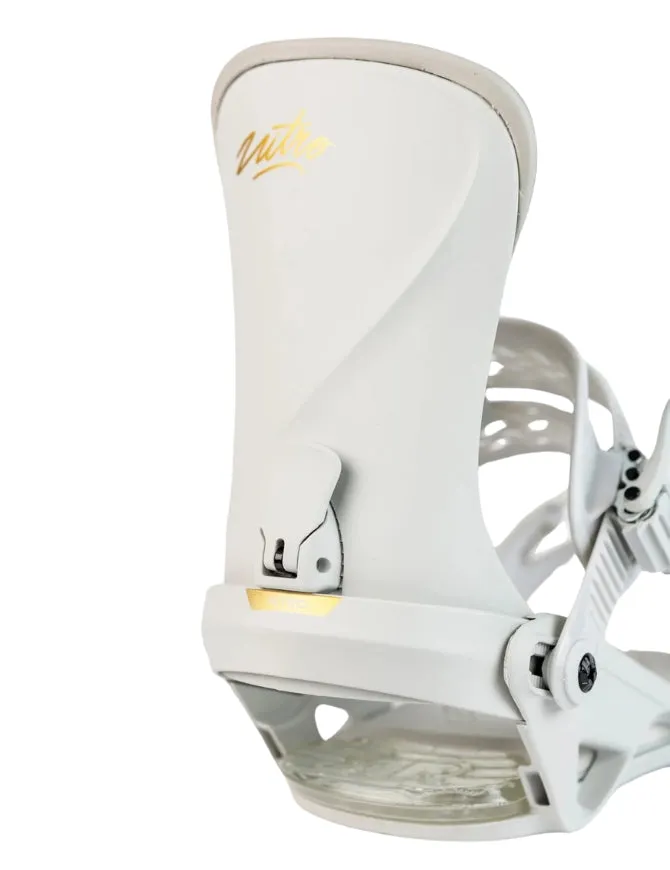 Nitro Women's Ivy Snowboard Binding 2025 | Off White