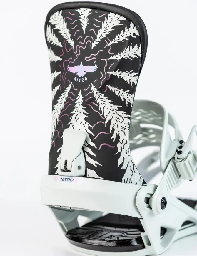 Nitro Women's Ivy Snowboard Binding 2025 | Raven