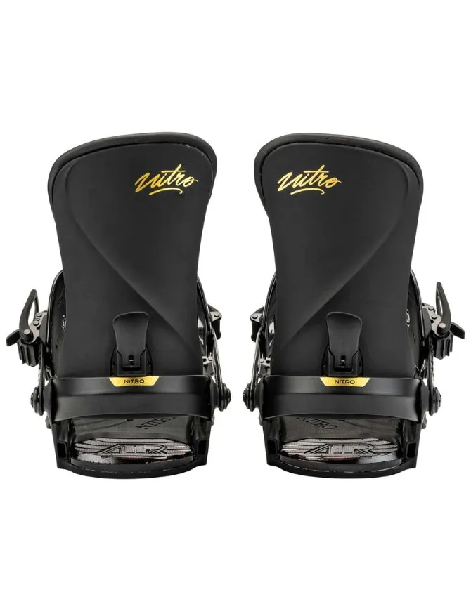 Nitro Women's Ivy Snowboard Binding 2025 | Ultra Black