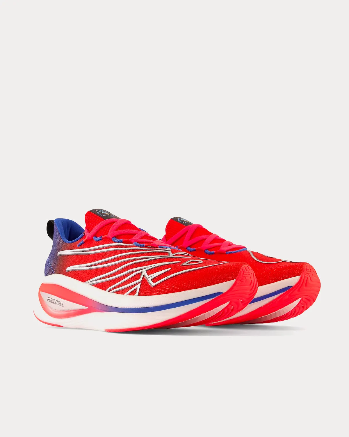 NYC Marathon Fuel Cell SC Elite V3 Electric Red / Cobalt Running Shoes