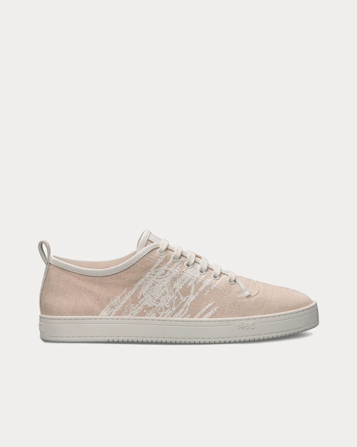 Playtime Cotton Beige Low Top Sneakers