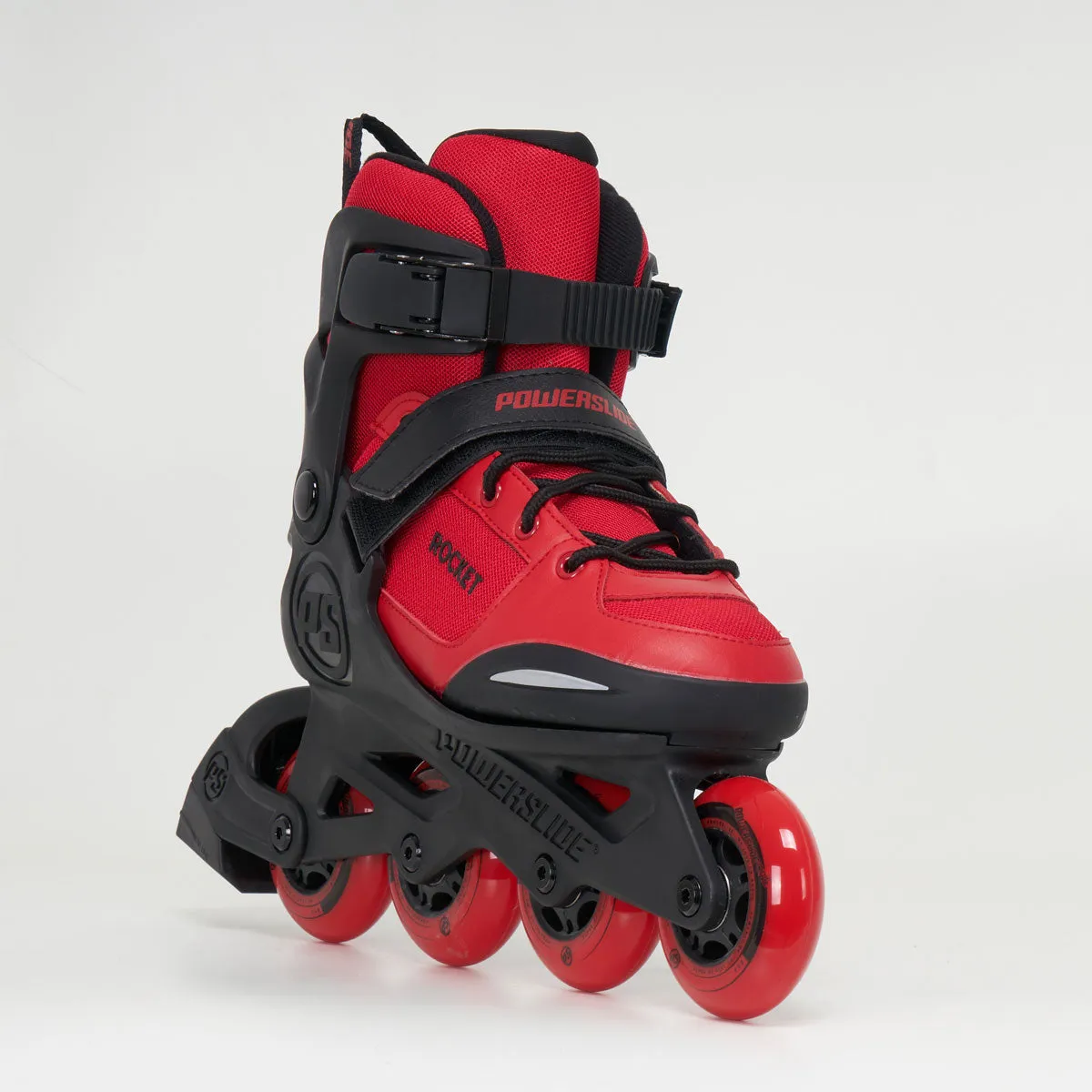 Powerslide Rocket Junior Adjustable Inline Skates - Red