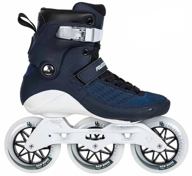 🔥Powerslide Swell Navy Blue 110 Trinity Skates
