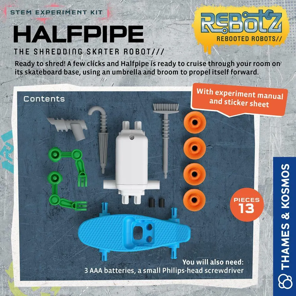 Rebotz Halfpipe Skater Robot