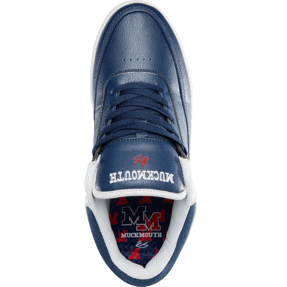 éS Shoes Stylus Mid X Muckmouth - Blue/White