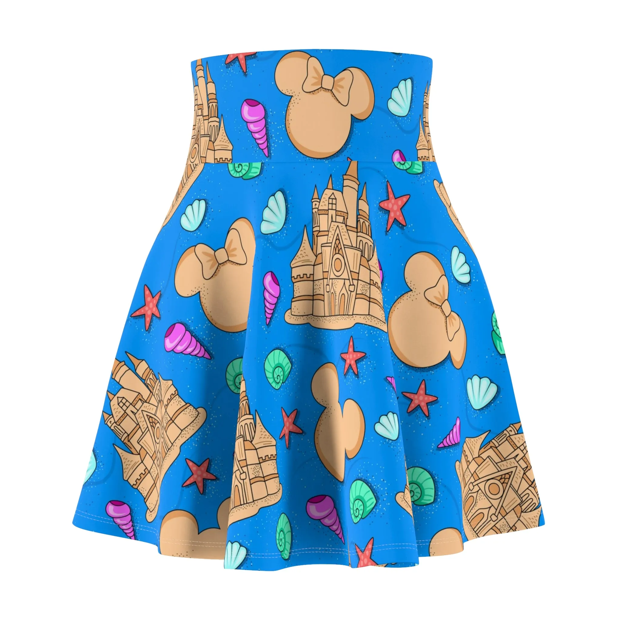 Sand Castles Women's Skater Skirt