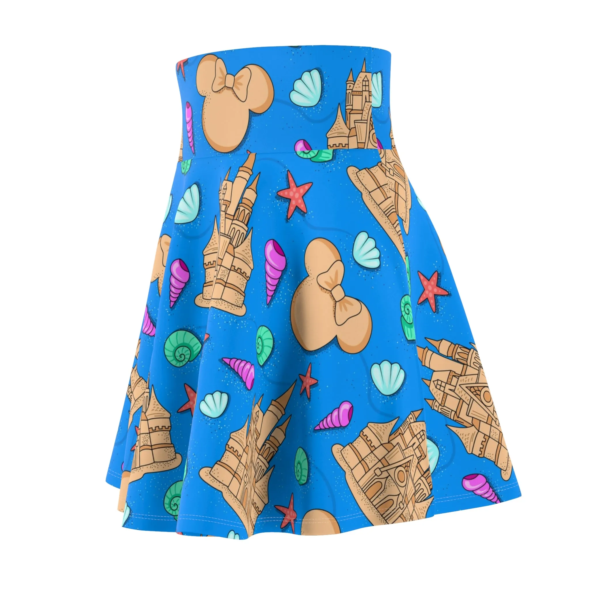 Sand Castles Women's Skater Skirt