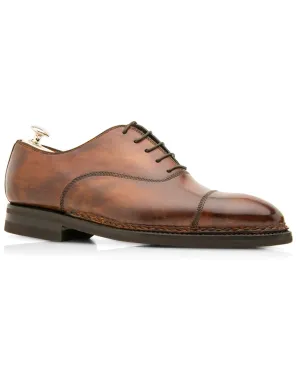 Savia Dress Laceup in Giallo Antico